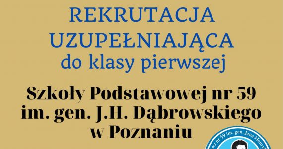 Rekrutacja uzupełniająca do klasy pierwszej