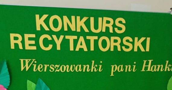 Międzyszkolny Konkurs Recytatorski