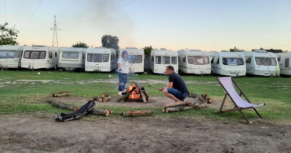 Zielona szkoła na campingu w wykonaniu 7c!