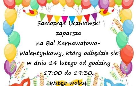 Bal karnawałowo-walentynkowy