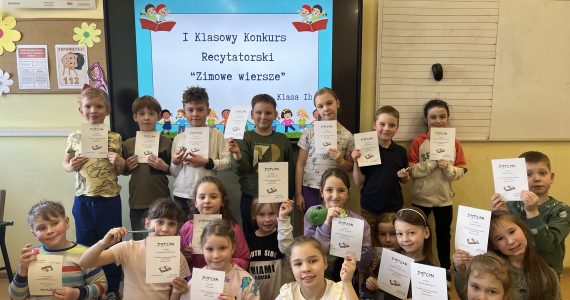 Konkurs recytatorski klasy 1b